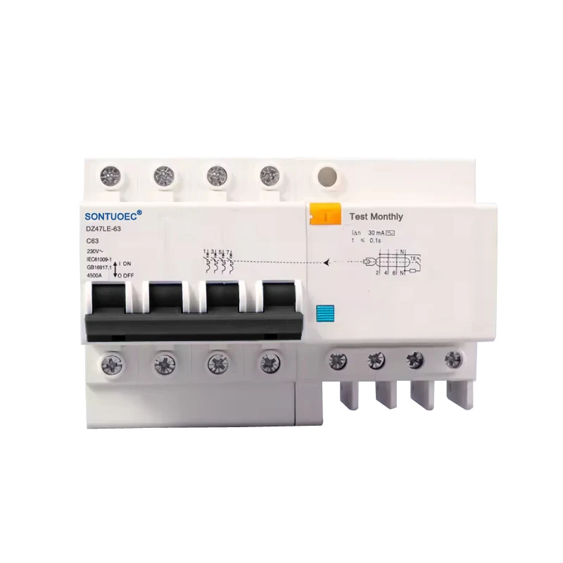 4P RCBO ACタイプ