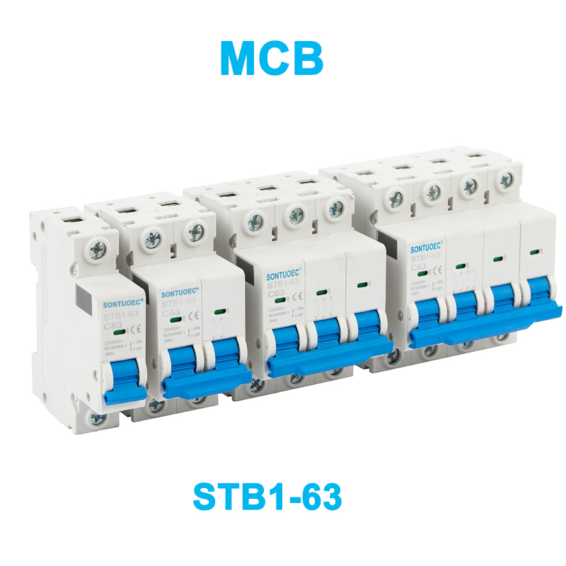 競合C65構造STB1-63シリーズミニチュア回路ブレーカーMCB