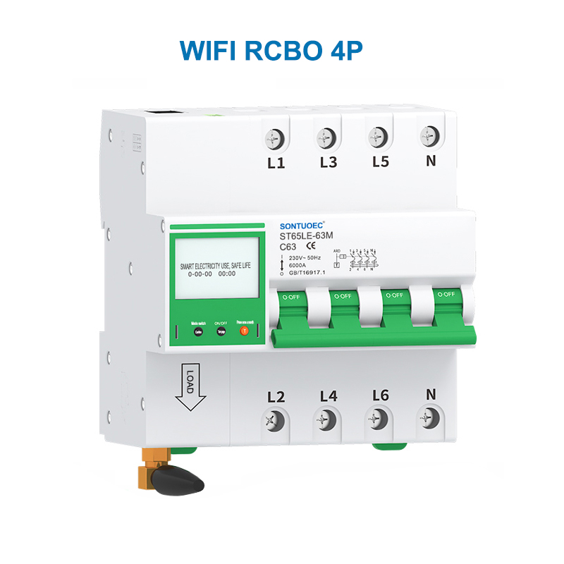 IoTインテリジェント回路ブレーカーWiFi MCB RCBO