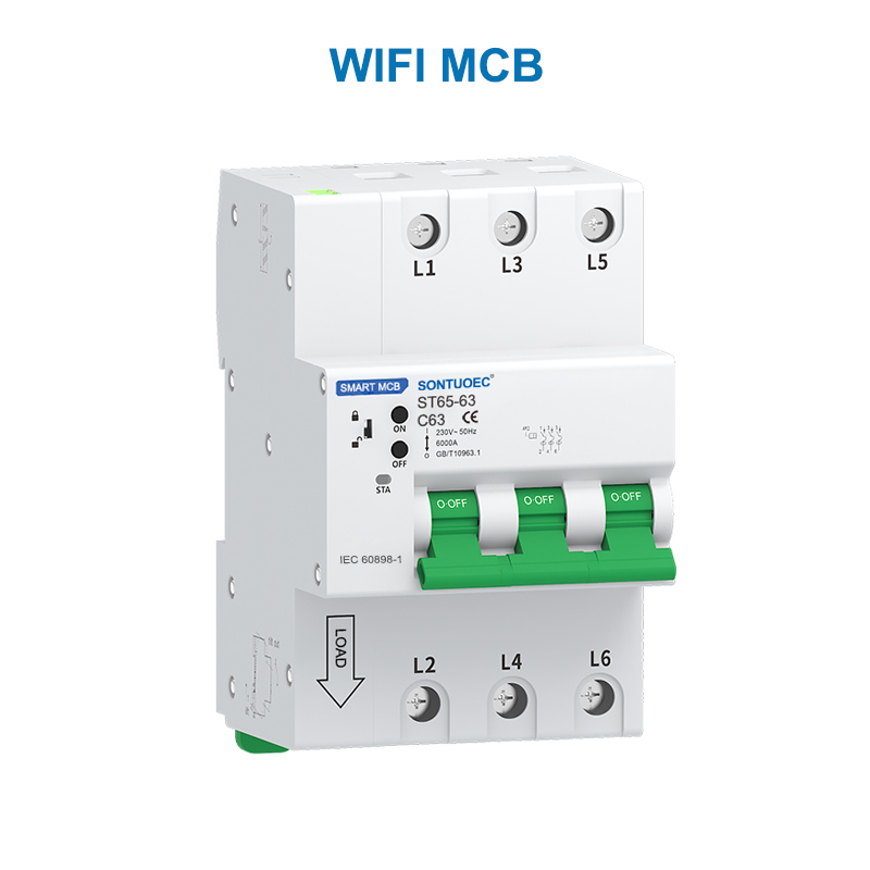 WiFi RS485多機能IoTインテリジェントMCB RCBOインテリジェントマイクロ回路ブレーカー
